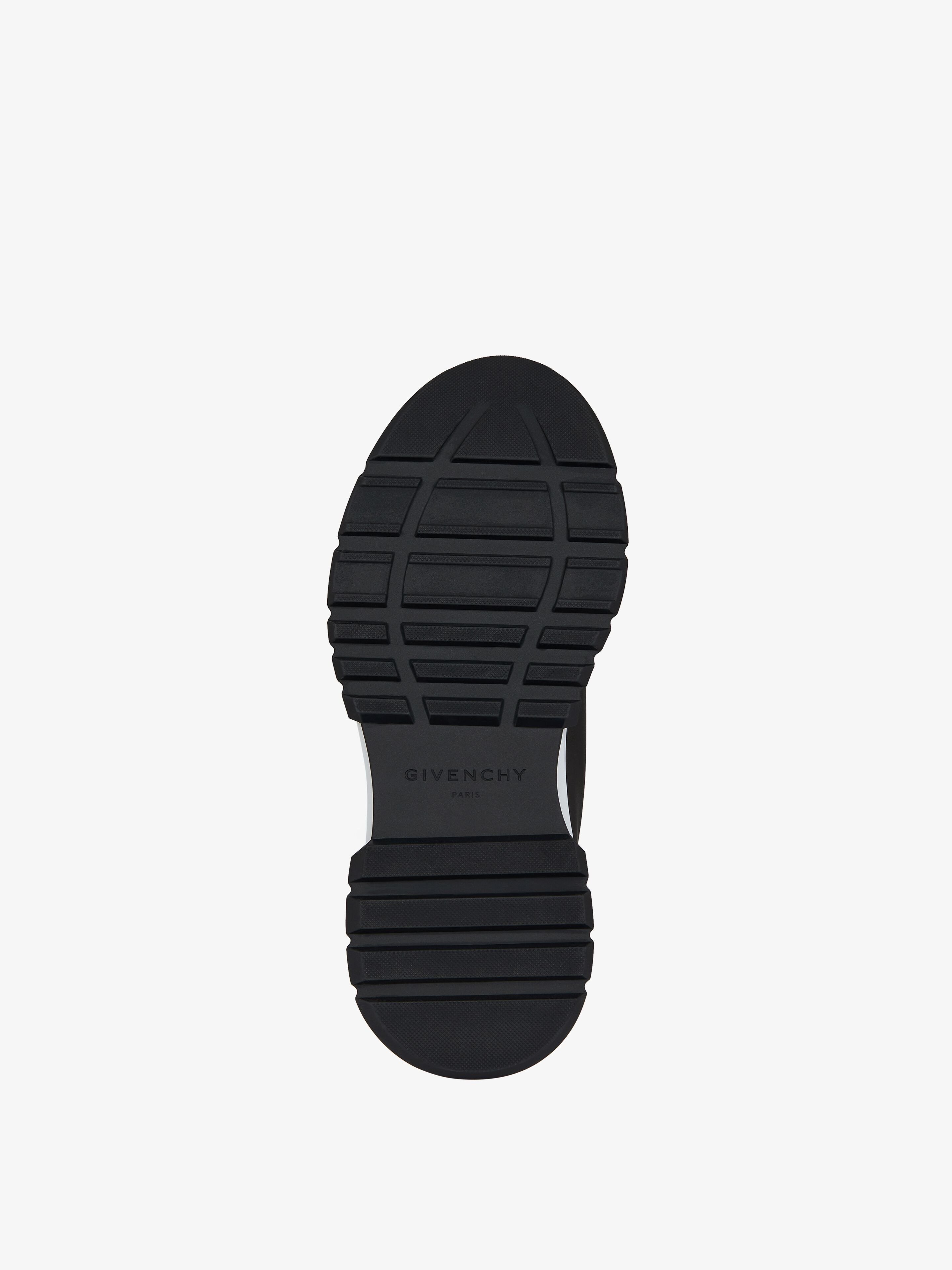 Shop Givenchy Spectre Runner Sneakers In Synthetic Leather In Black