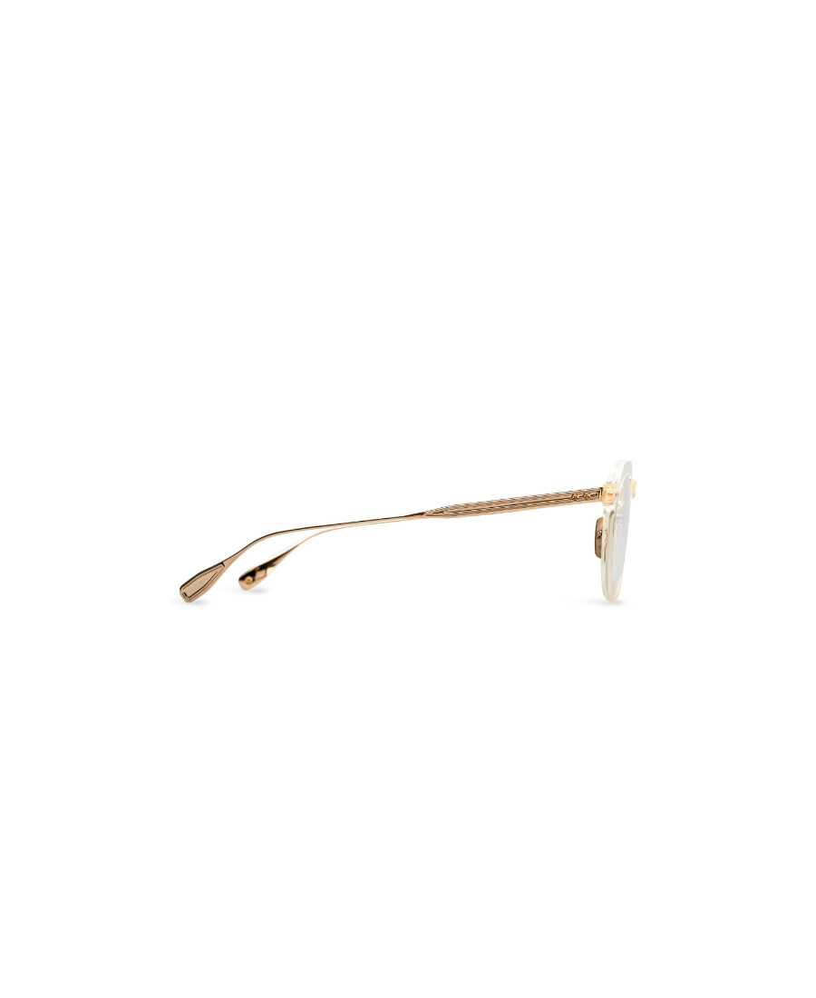 Dita Eyewear Oku Round-frame Glasses In White