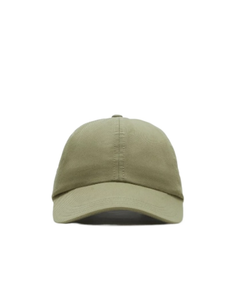 Burberry Ekd Logo-embroidered Cotton Baseball Cap In Nude