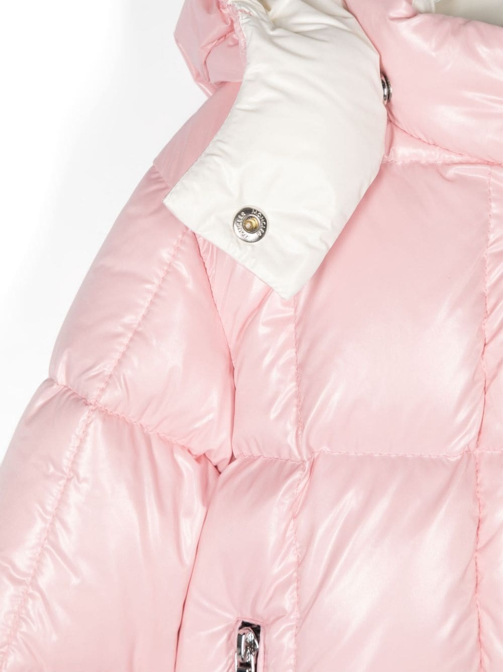 Moncler Parana Down Jacket In Pink