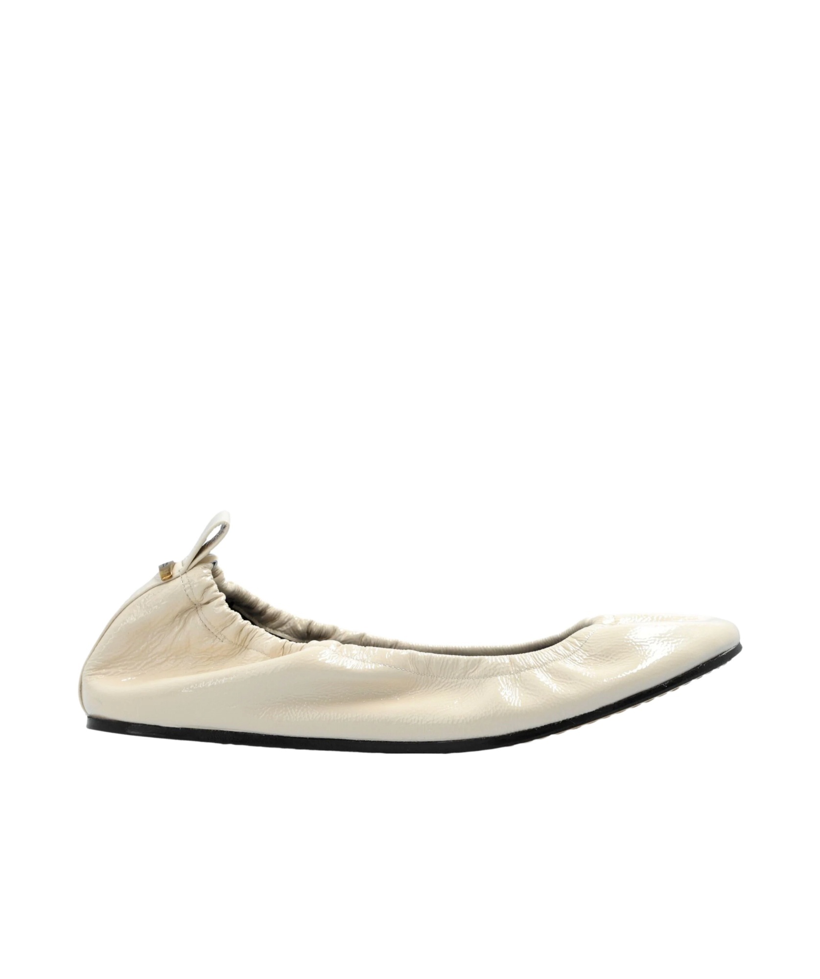 Isabel Marant Ballerina Shoes Leather Textured Finish In Nude