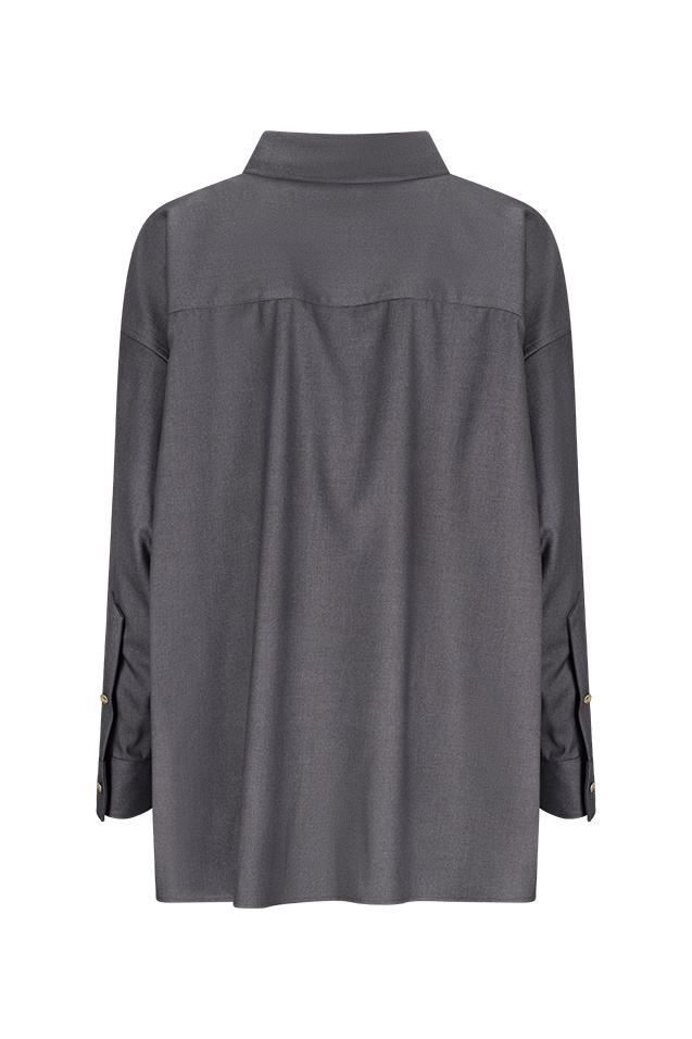 Darkpark Alec Shirt In Gray