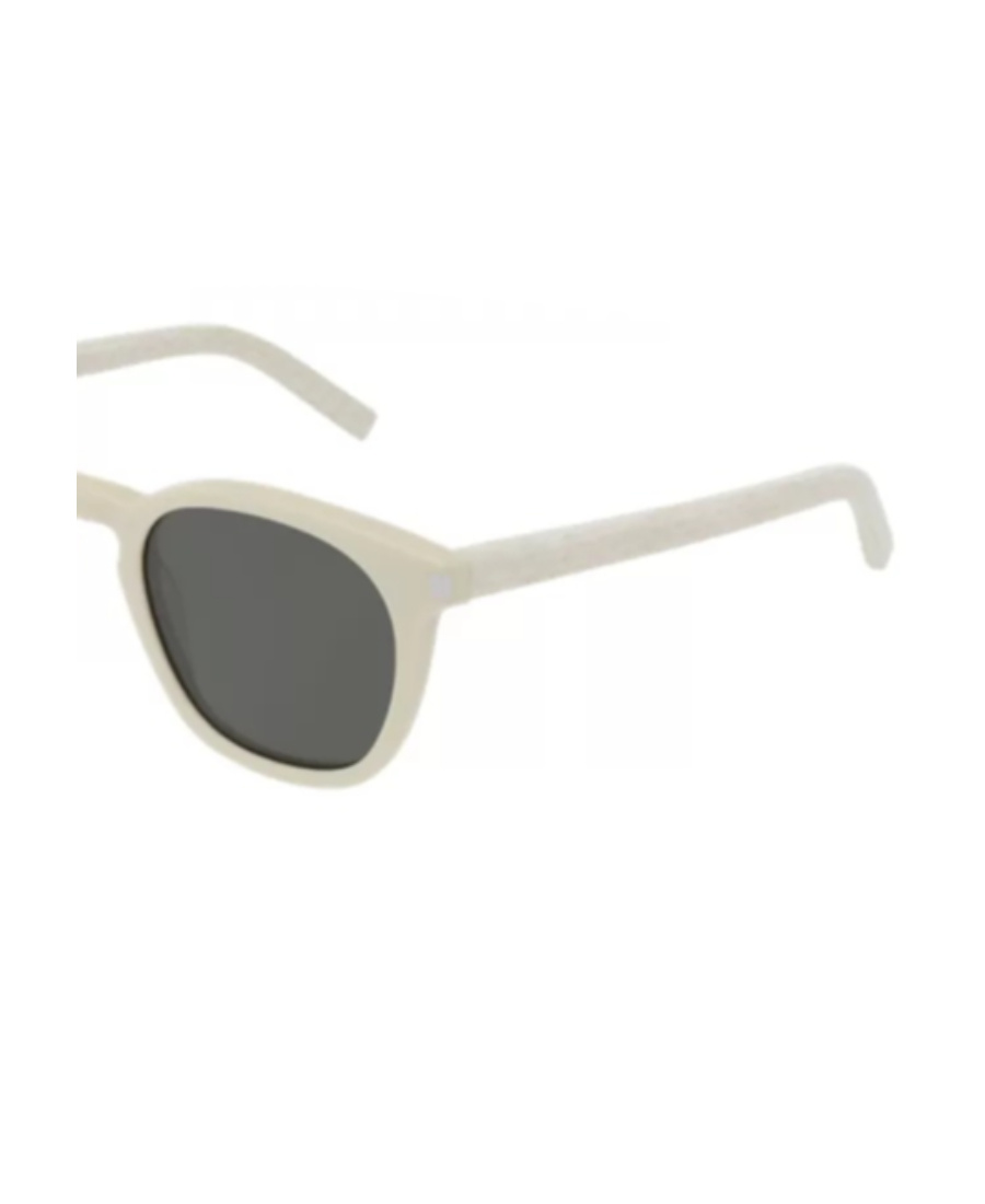 Saint Laurent Framed Sunglasses In White