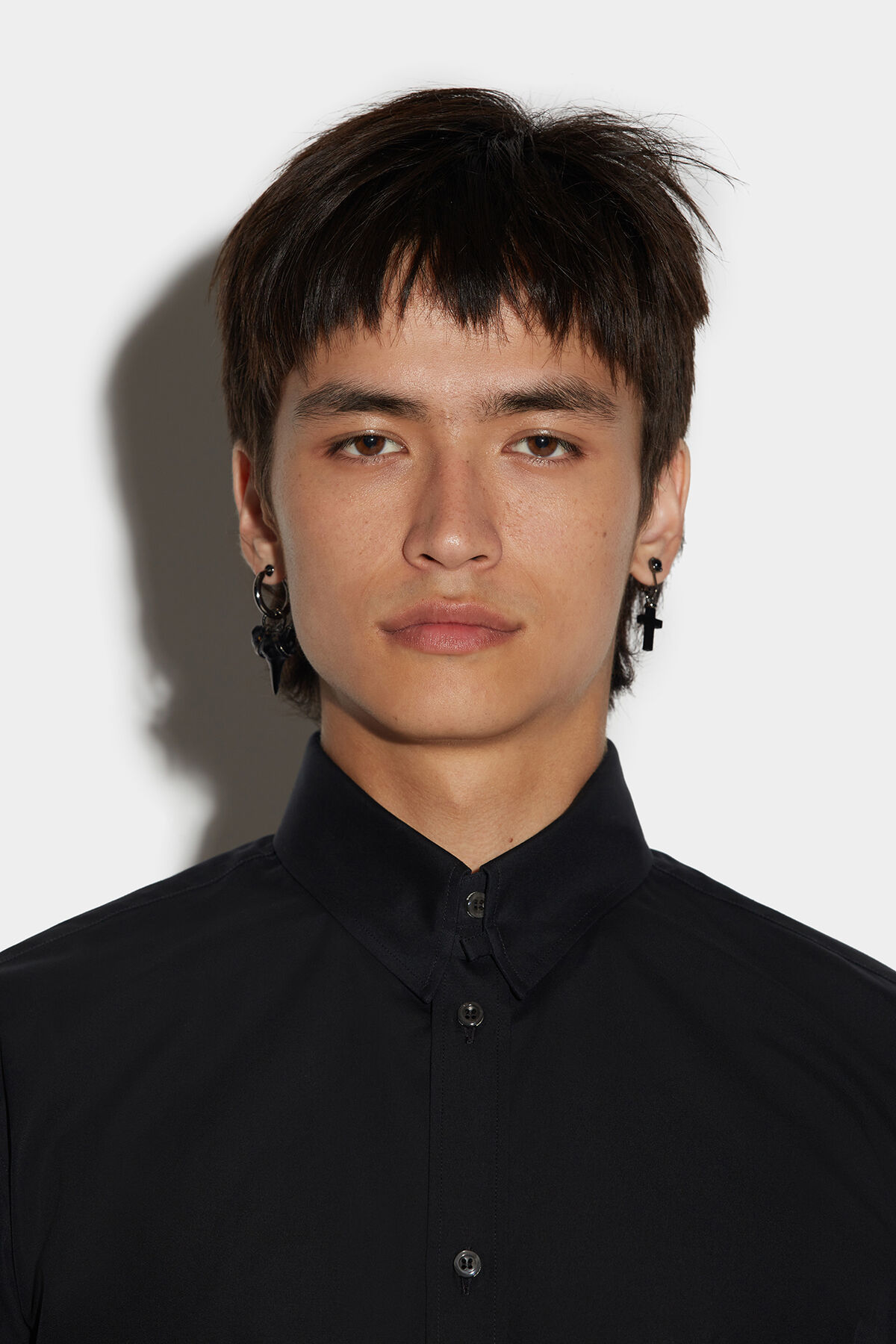 Dsquared2 Classic Button-up Shirt In Black