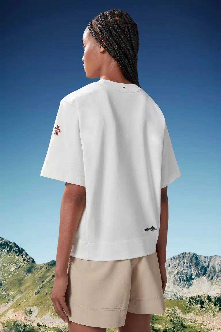 Moncler Logo T-shirt In White