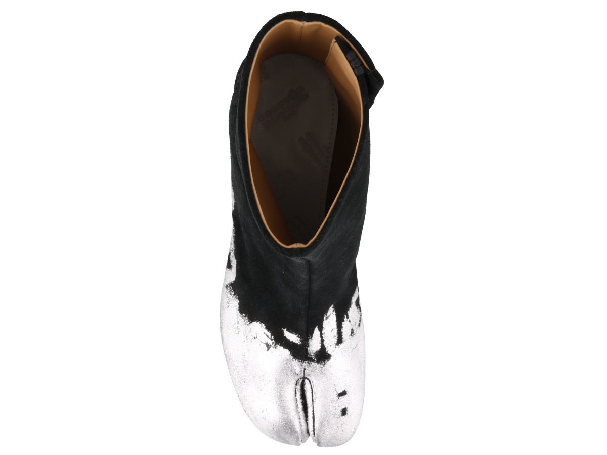 Maison Margiela Tabi Split-toed Boots In Black