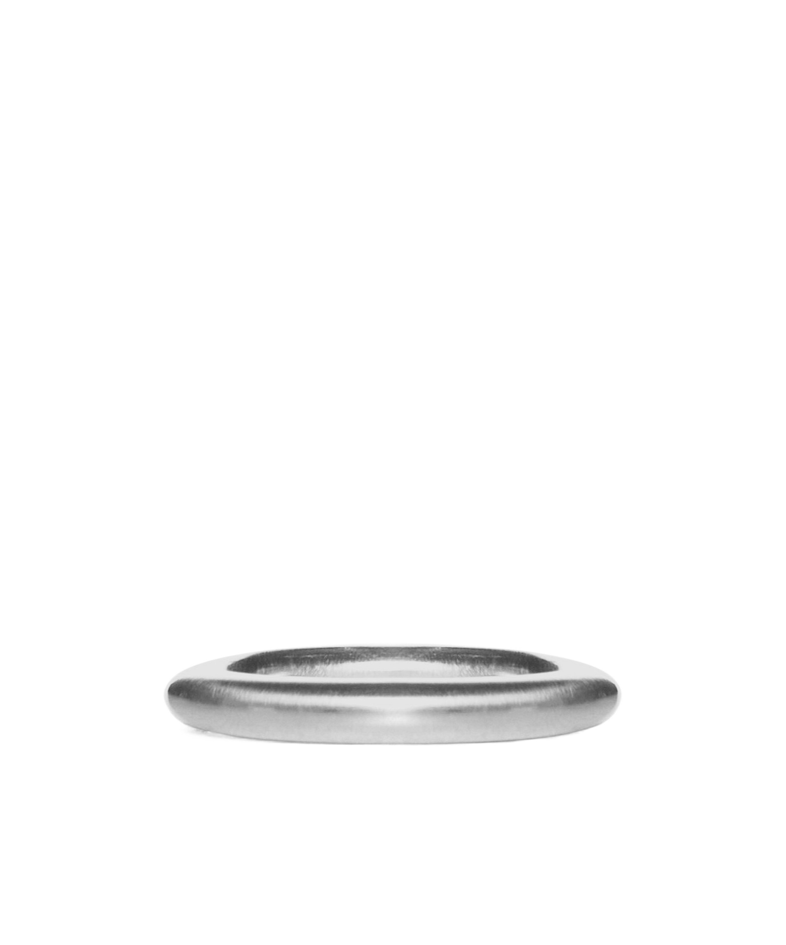 Jil Sander Halo Band Ring In Gray