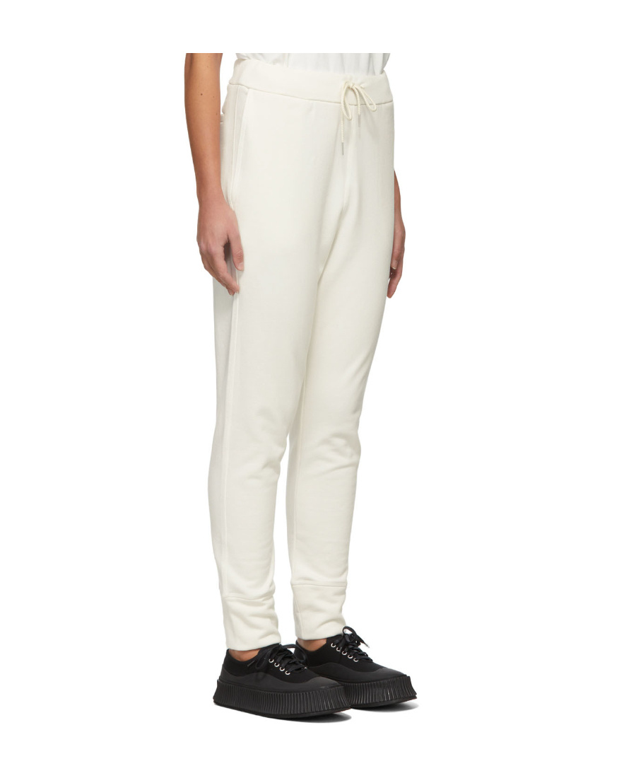 Jil Sander Tapered Track Pants In White