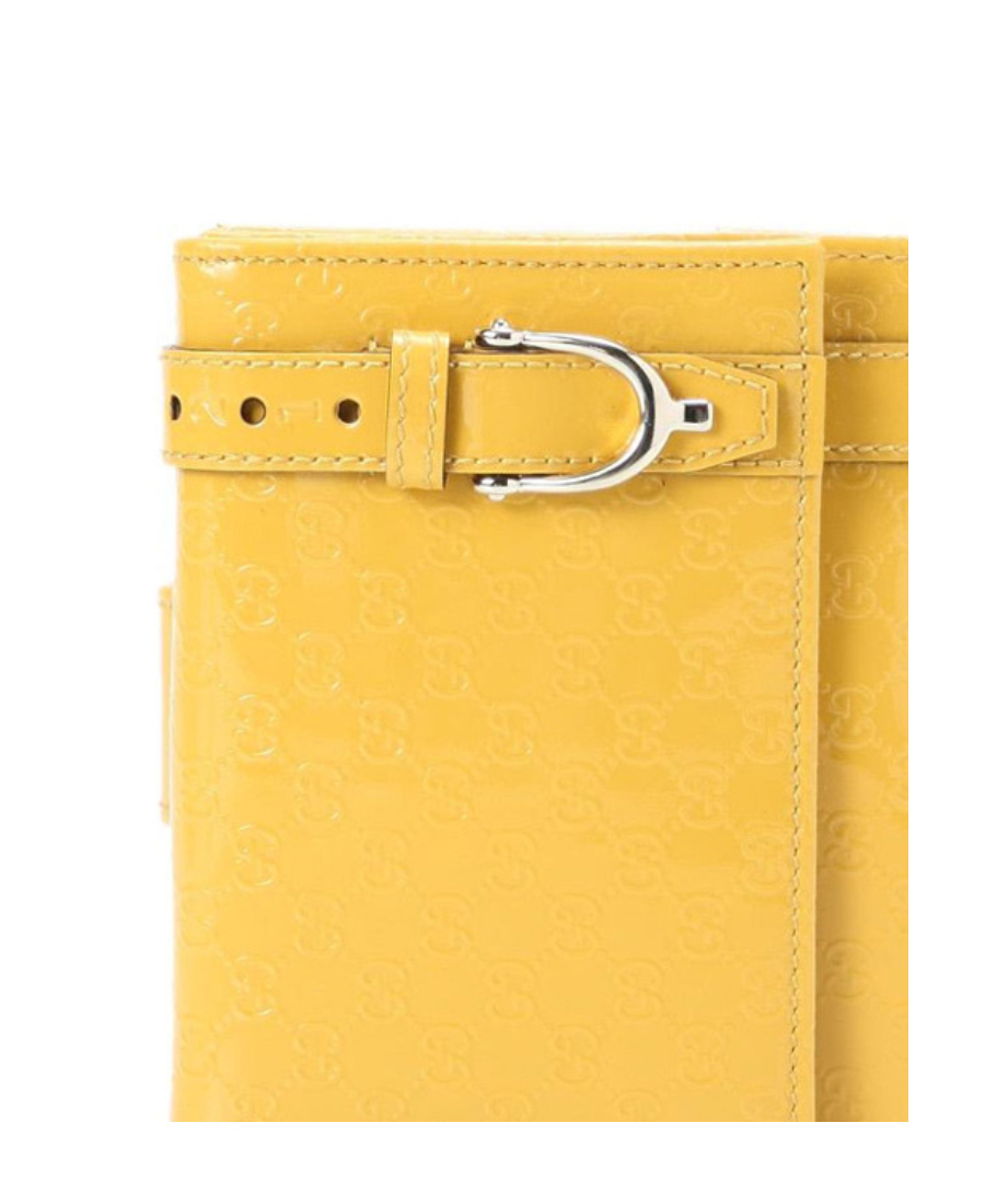 GUCCI DOUBLE FOLDED EMBOSSED PURSE