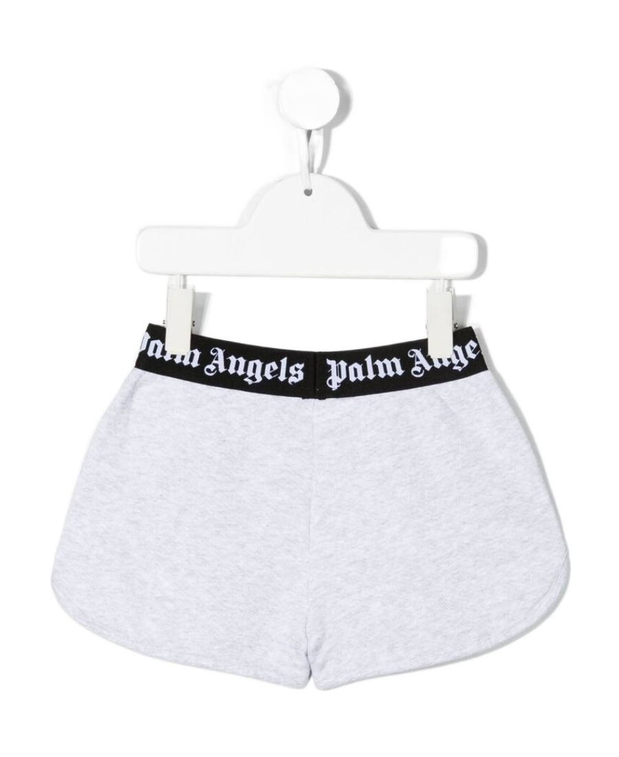 Palm Angels Logo Waistband Track Pants In White