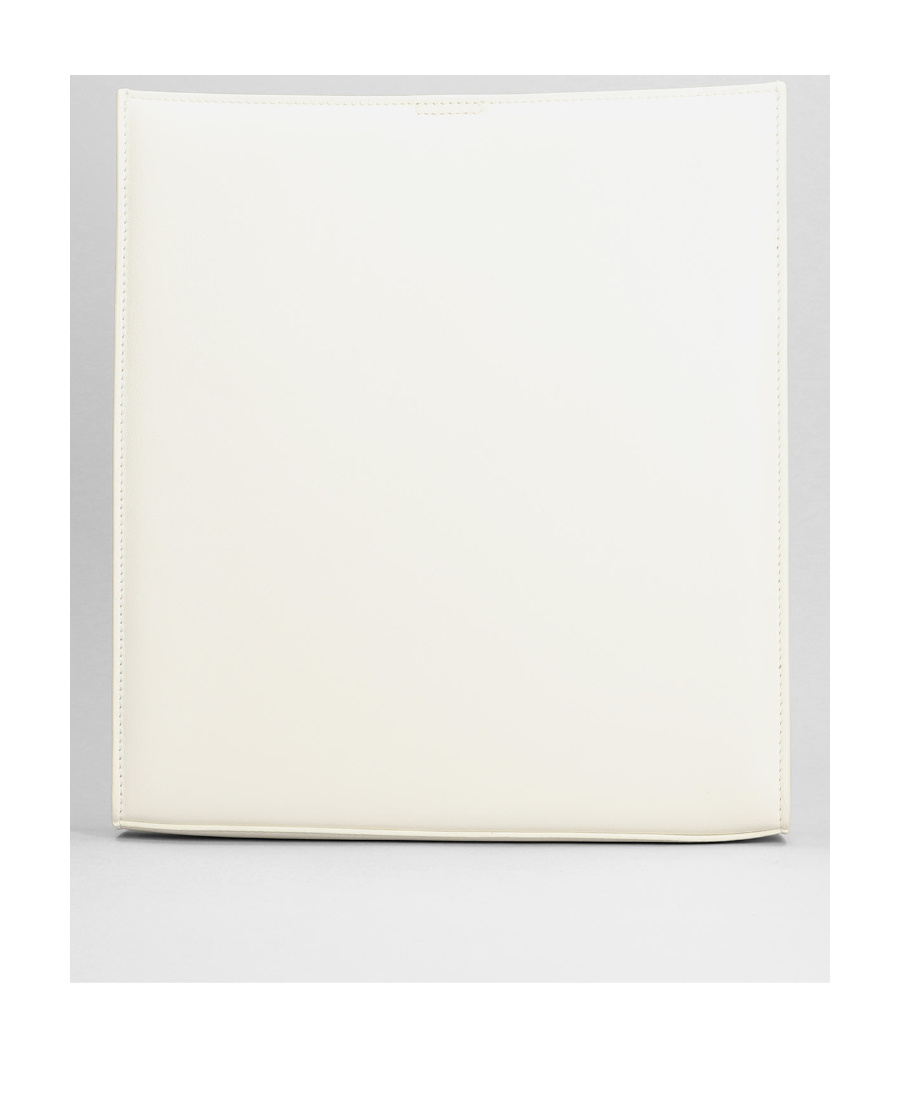 Jil Sander Logo-print Shoulder Bag In White