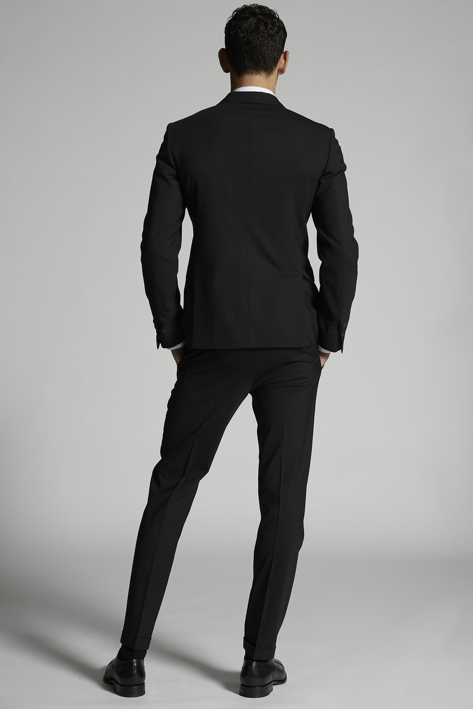 Dsquared2 Single-breasted Two-piece Suit In Black