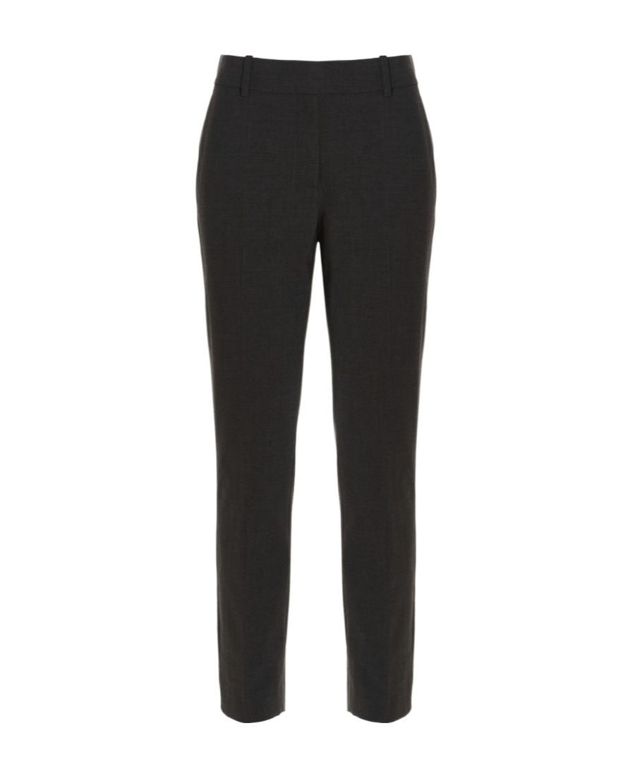 THEORY CASUAL PANTS WITH WAIST AND LOOP STRAPS