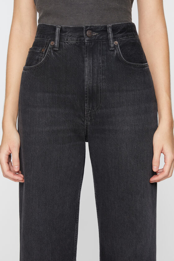 Acne Studios 2021f Vintage Trousers Black In Black