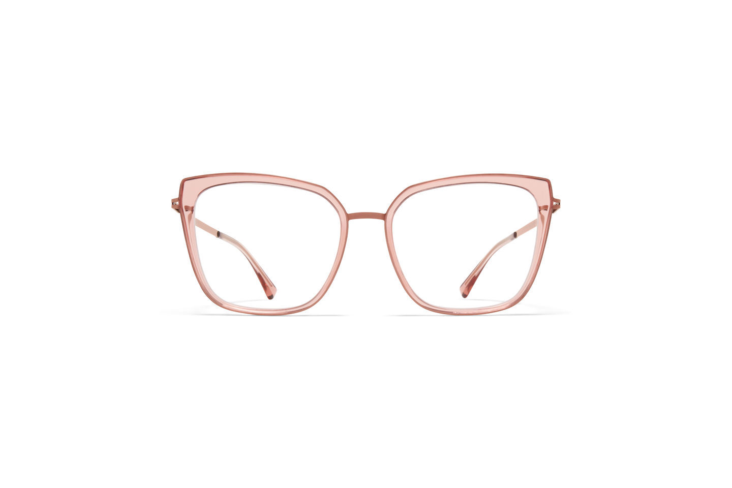 Mykita Geometrically Framed Flat Mirror In Pink