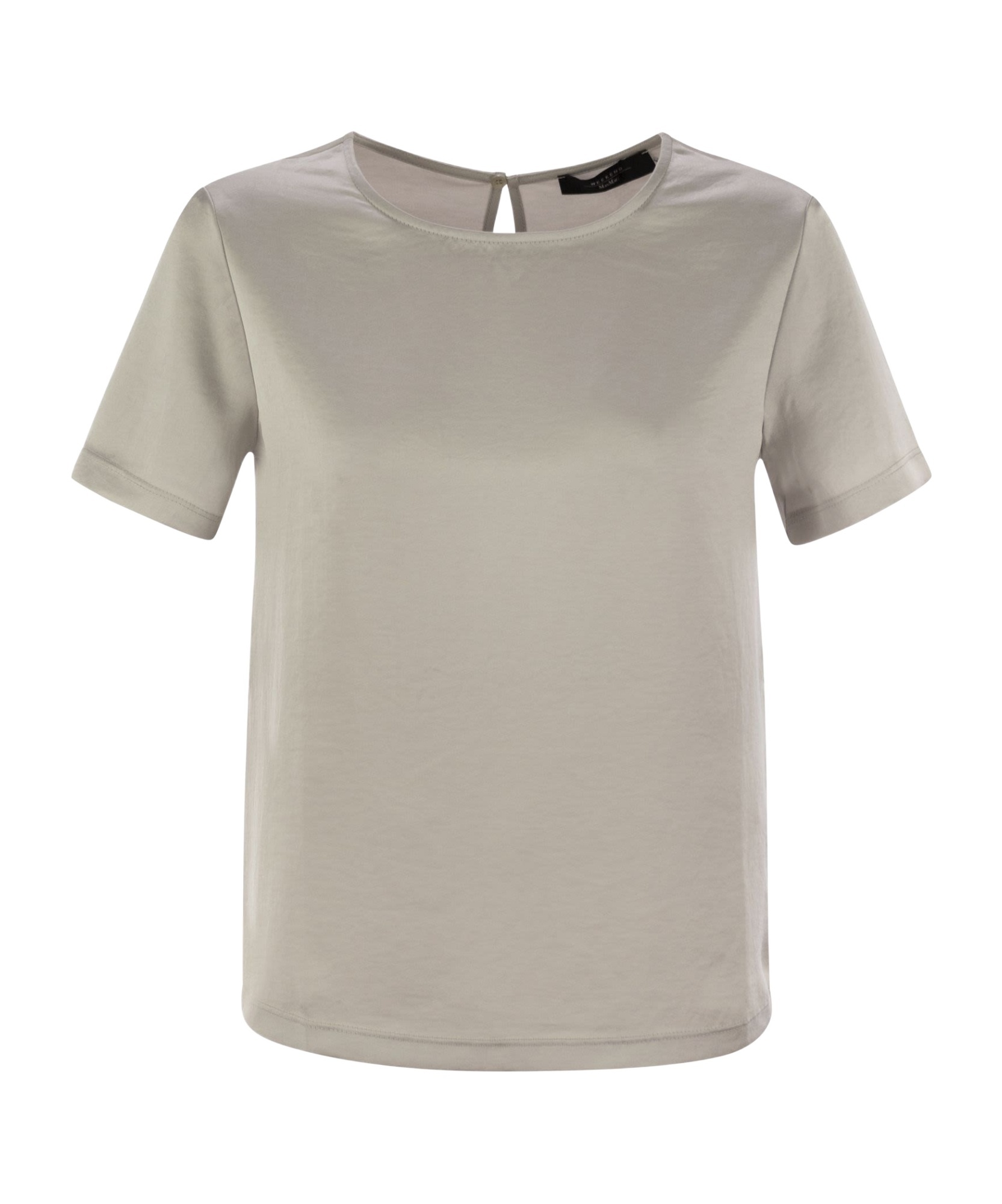 Weekend Max Mara Amburgo Crewneck T-shirt In Nude