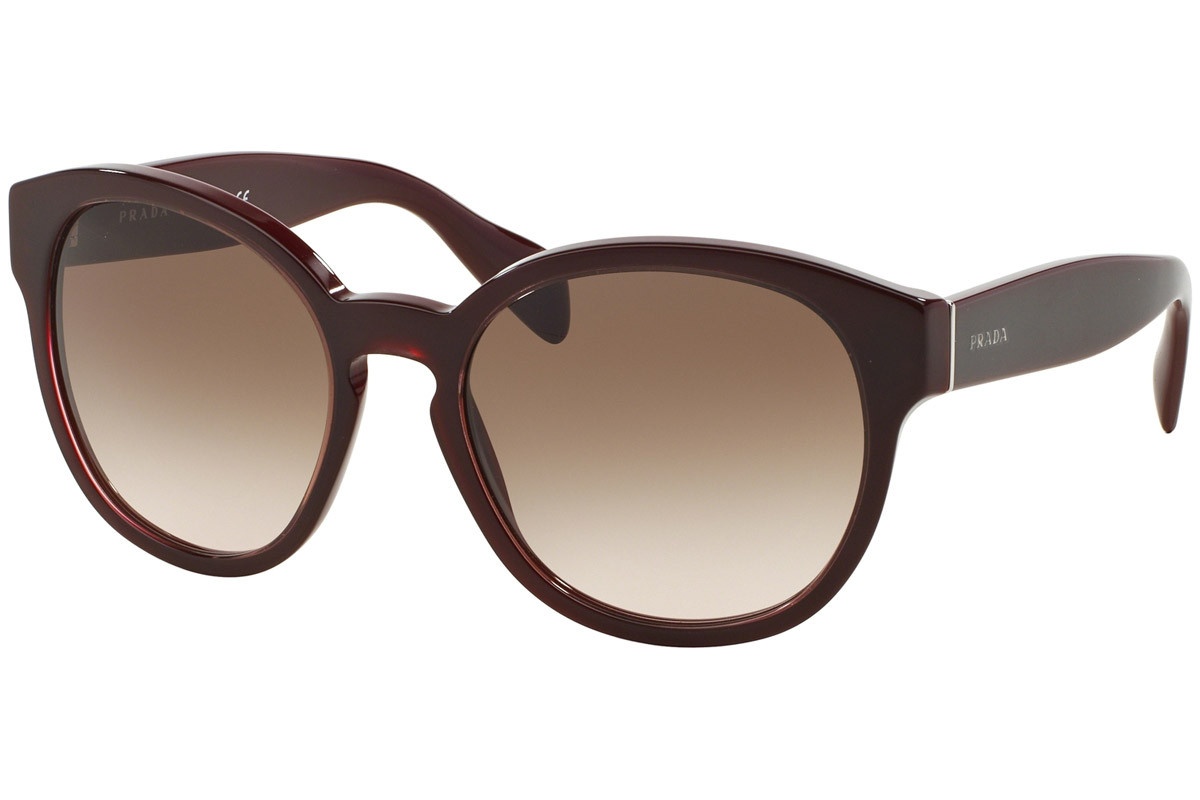 Prada Logo Gradient Sunglasses In Brown