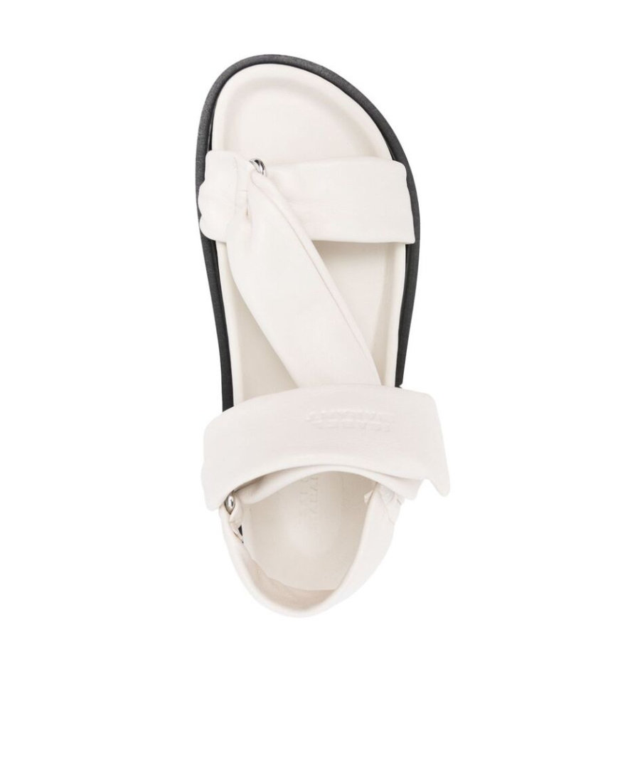 Isabel Marant Woman Sandals White Size 7 Leather In White