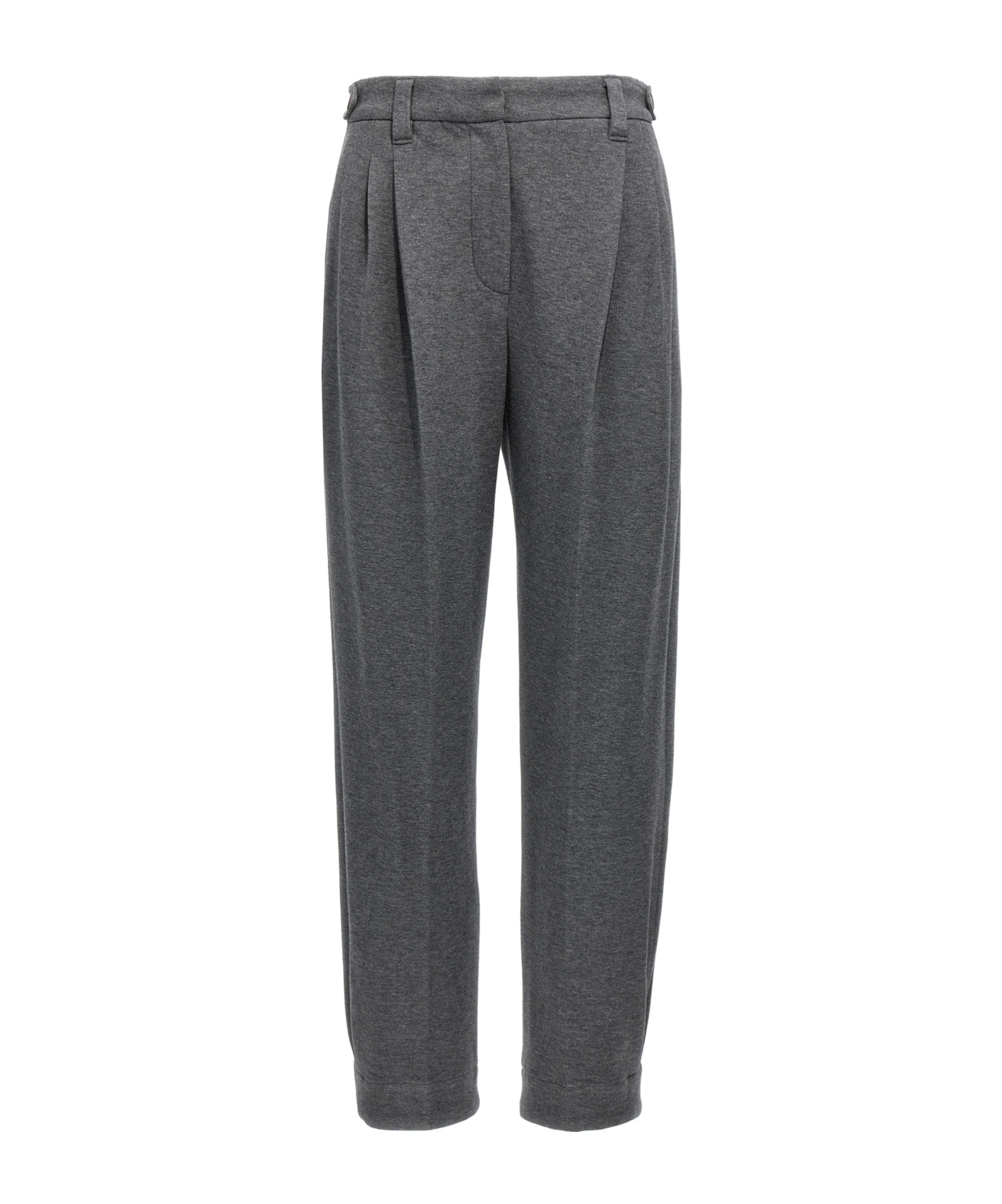 Brunello Cucinelli Pleated Casual Pants In Black
