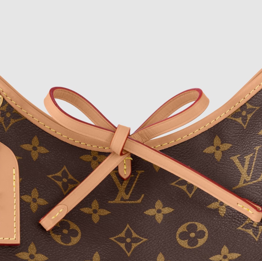 Pre-owned Louis Vuitton Small Carryall Shoulder Backpack In Brown