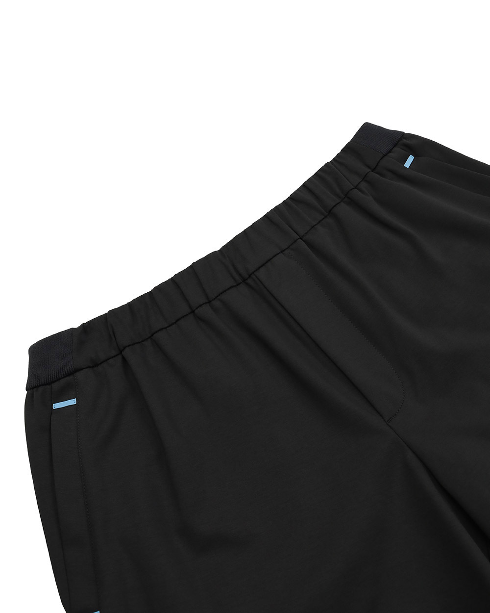 Prada Logo Detail Shorts In Black