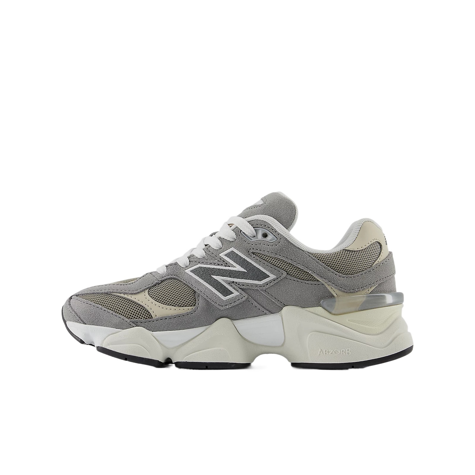 New Balance 9060 Round-head Sneakers In Gray
