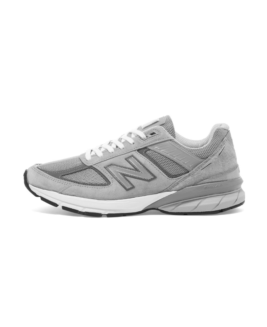 Shop New Balance Logo Casual Sports Shoes In Gray