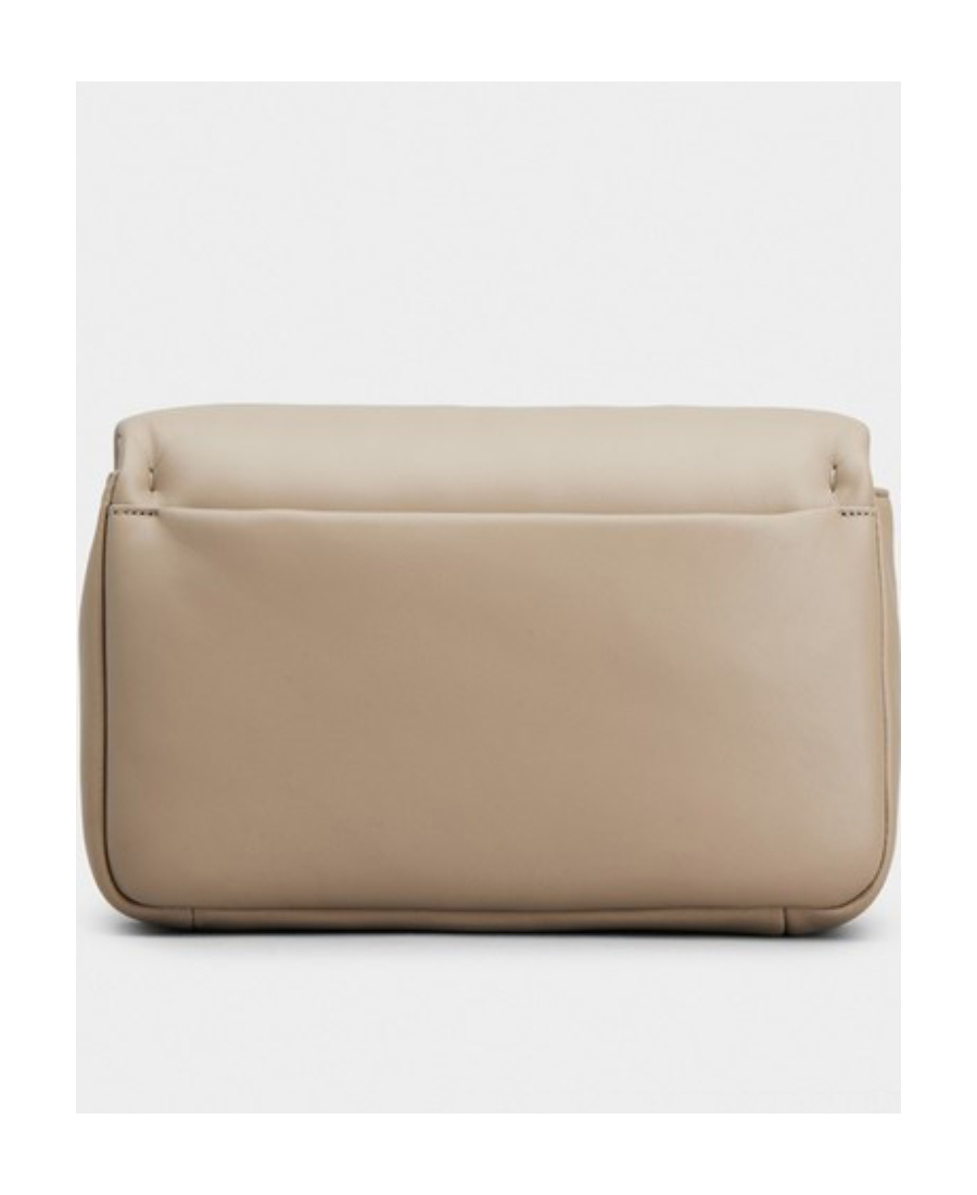 Roger Vivier Flip Shoulder Bag In Nude