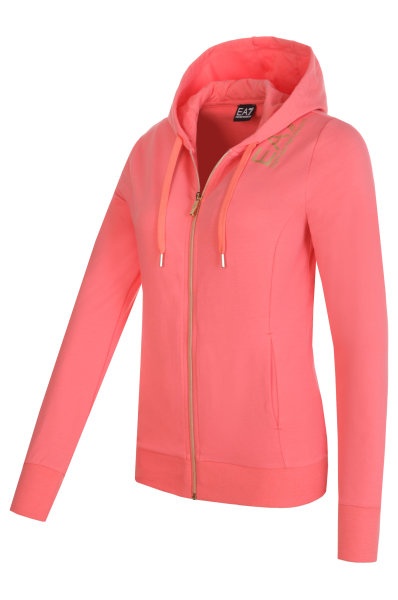 EA7 LOGO ZIPPER CASUAL JACKET 