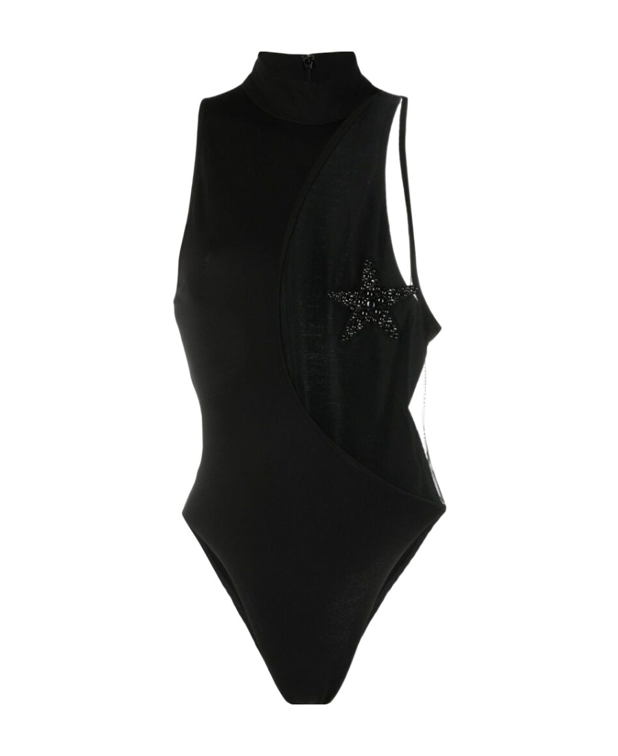 David Koma Black Tops In Black