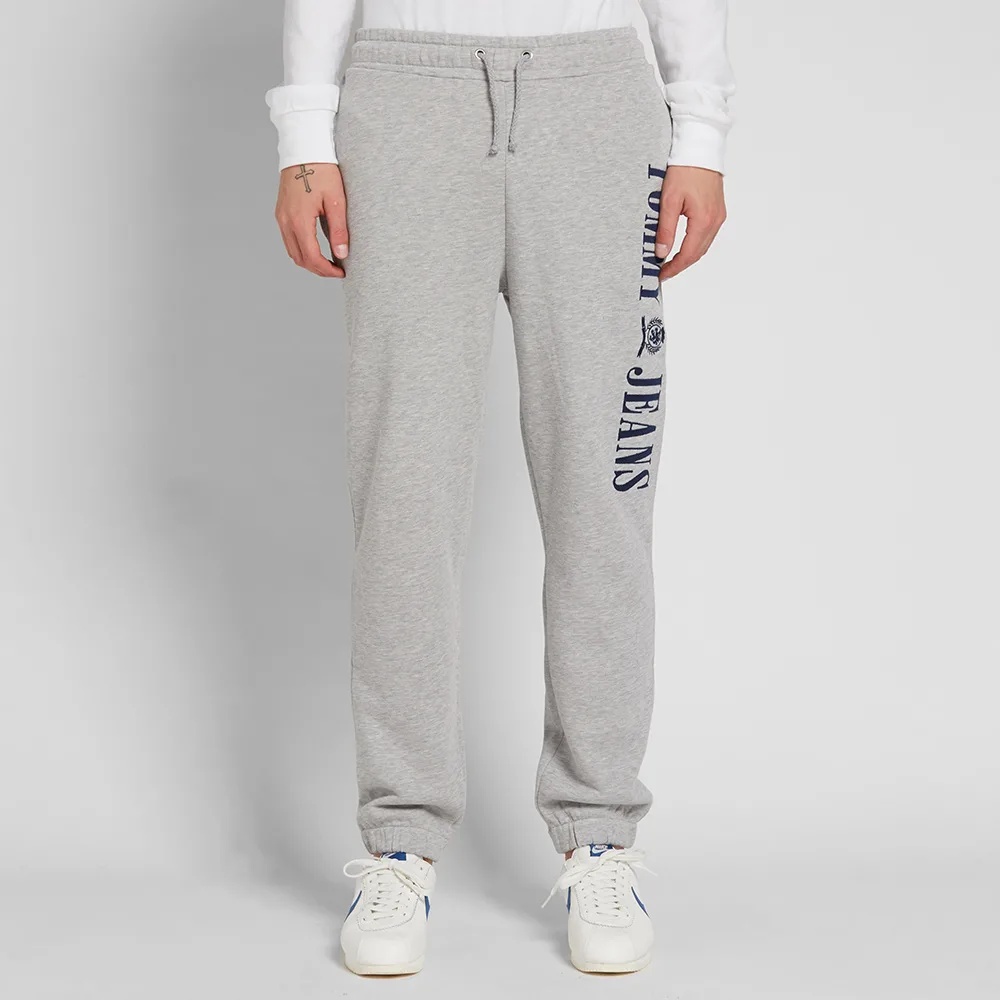 Tommy Hilfiger Logo Printed Sweatpants In Gray