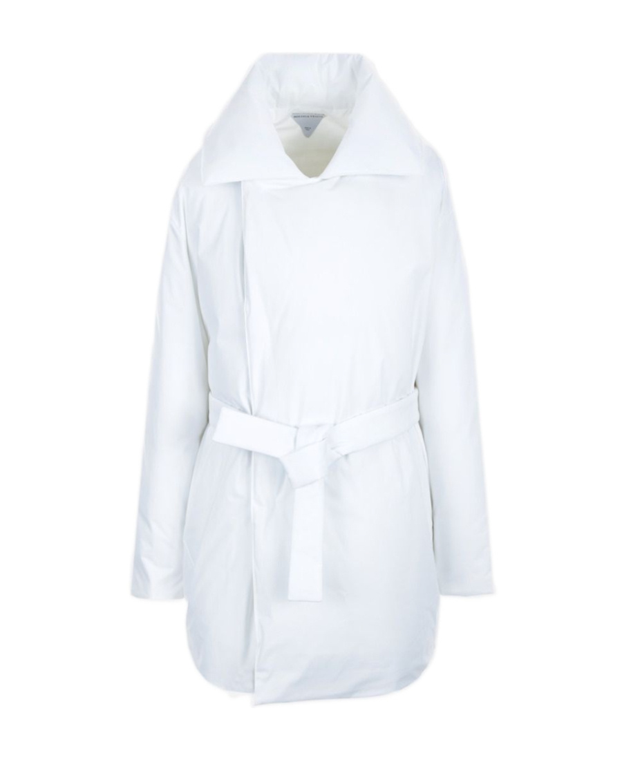 Bottega Veneta Large Profile Padded Cotton Suit In White
