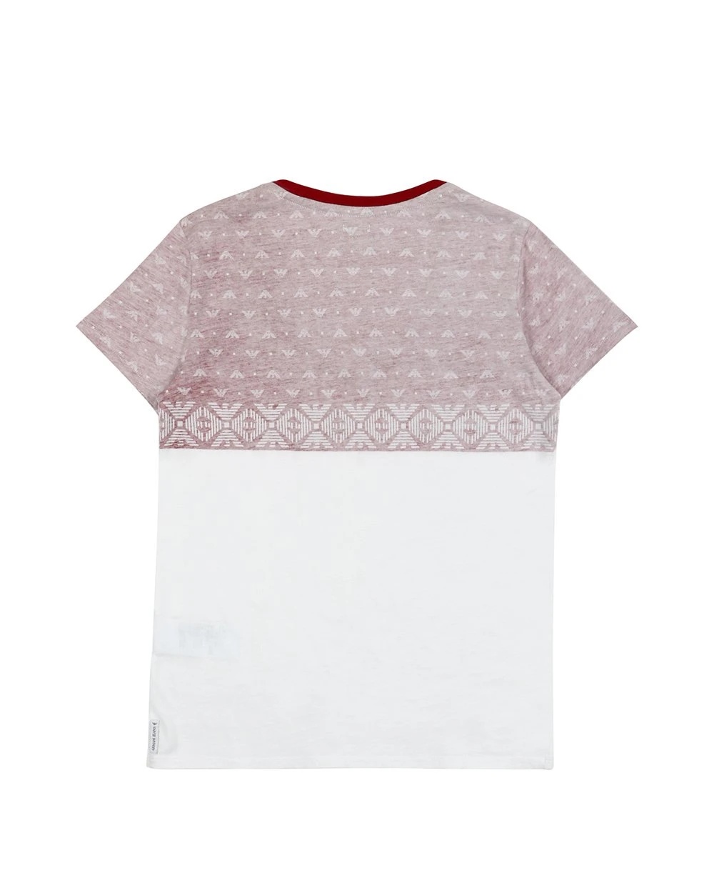 Armani Jeans Logo Short-sleeved T-shirt In White