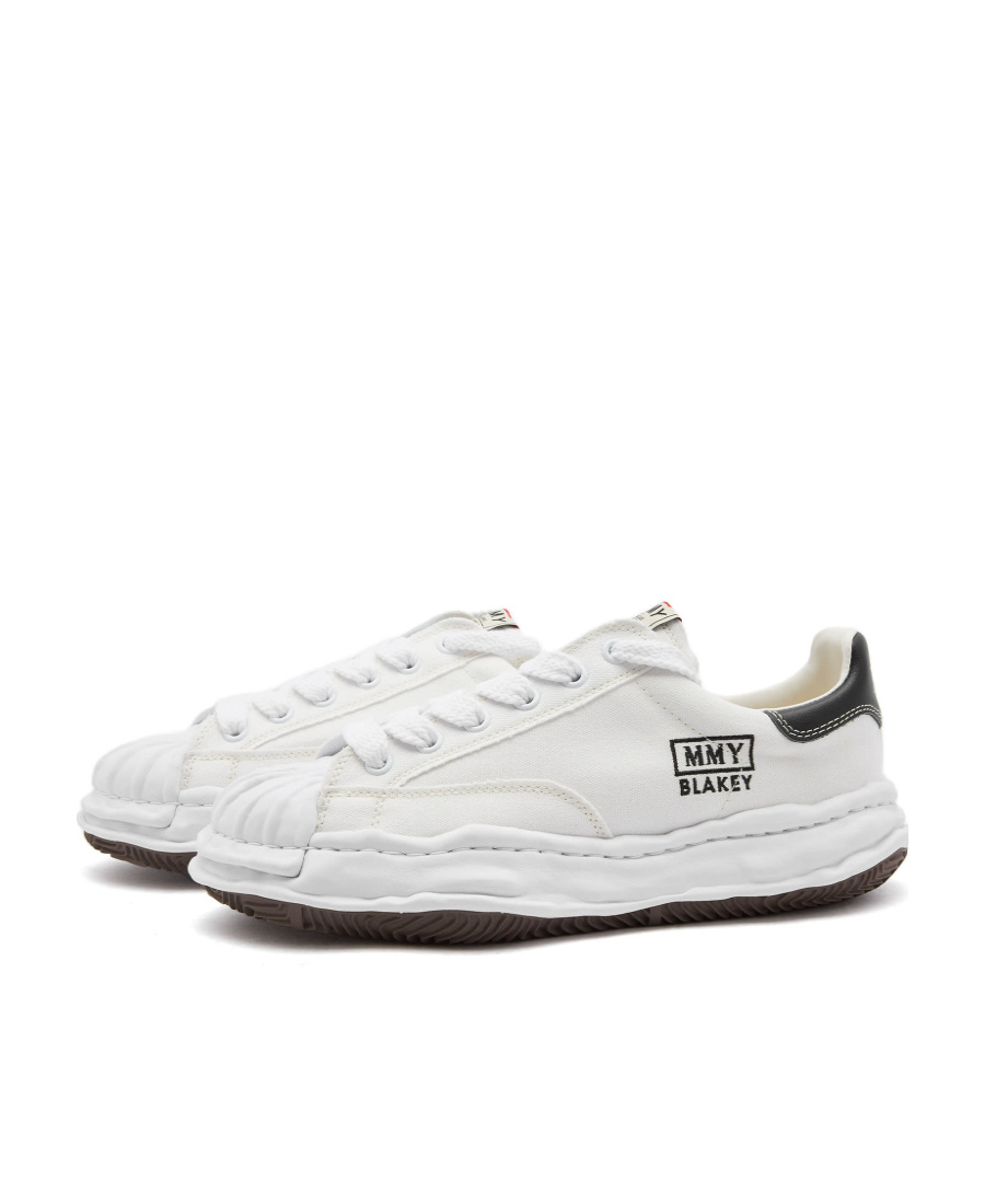 Miharayasuhiro Maison Mihara Yasuhiro White Canvas Blakey Low-top Sneakers In White