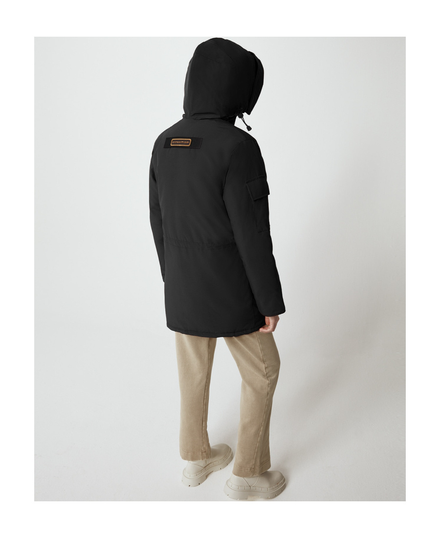 Canada Goose Expedition Parker Down Jacket In Black