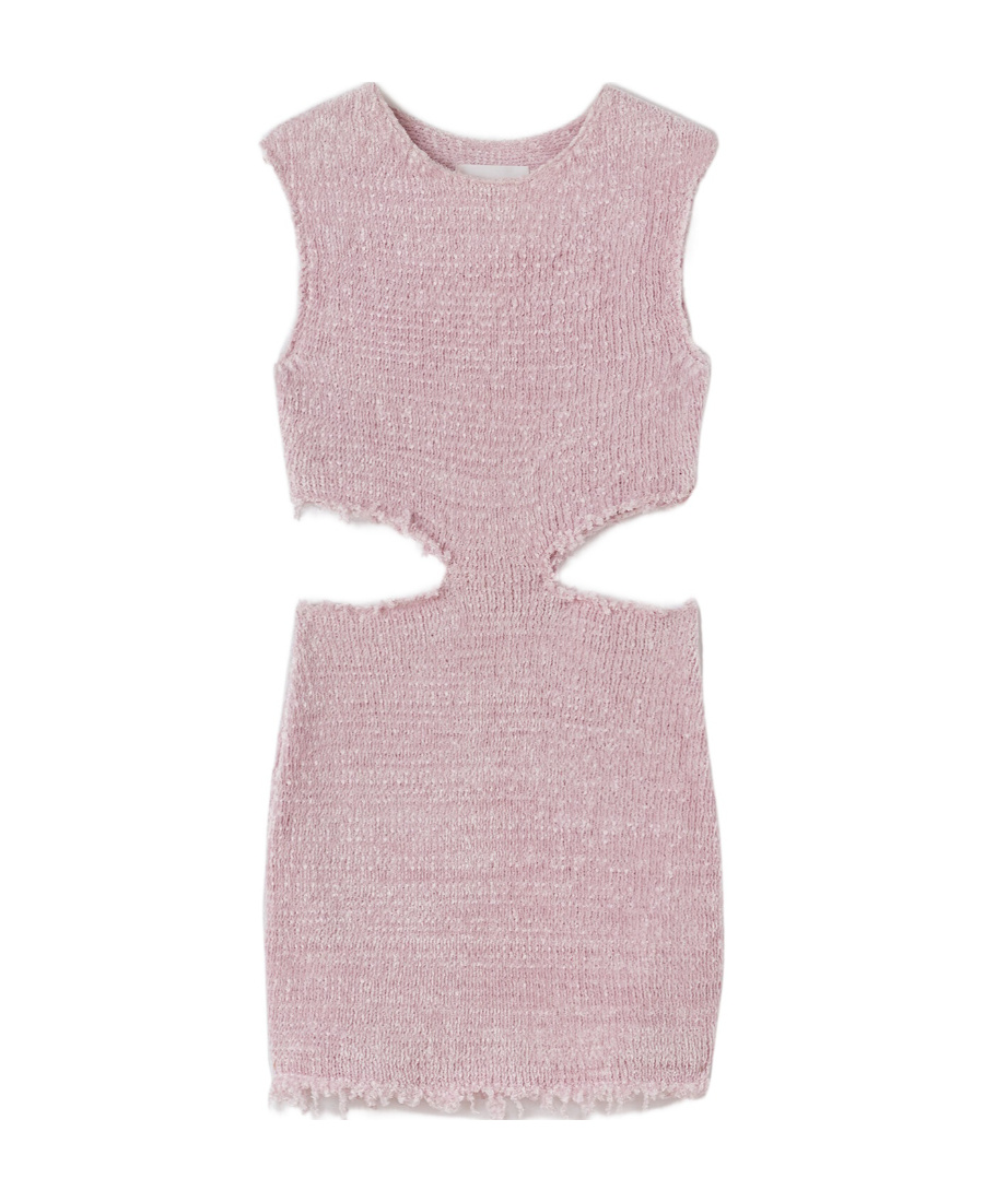 Jil Sander Cut-out Detail Dress In Pink
