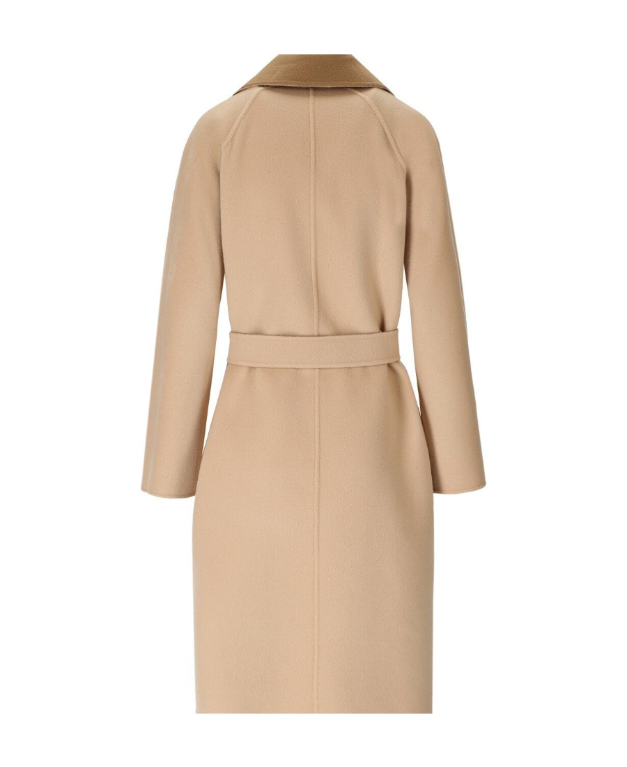 WEEKEND MAX MARA DOUBLE-SIDED COAT WITH WAIST AND LONG SLEEVES
