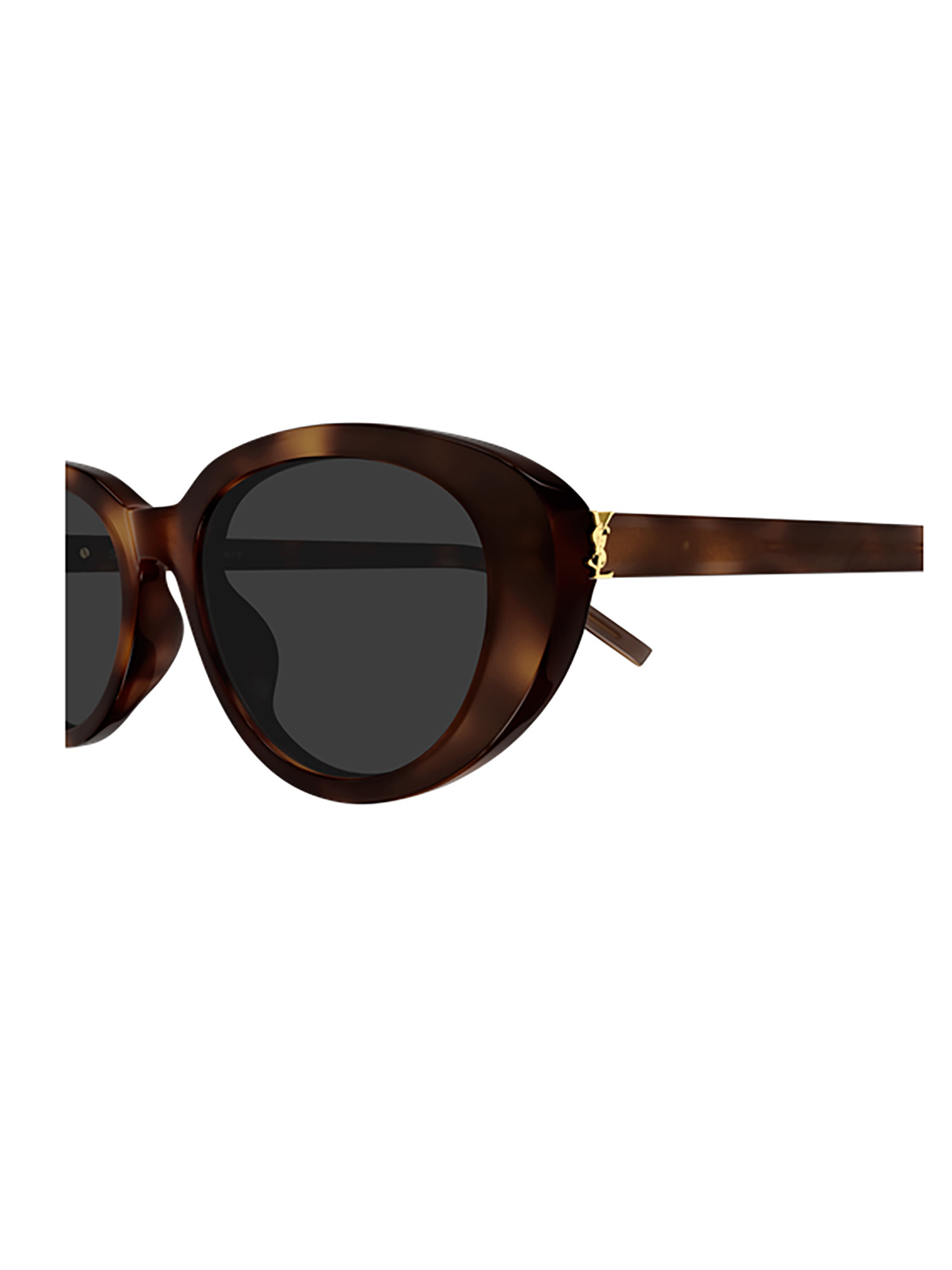 Saint Laurent Eyewear Cat-eye Frame Sunglasses In Brown
