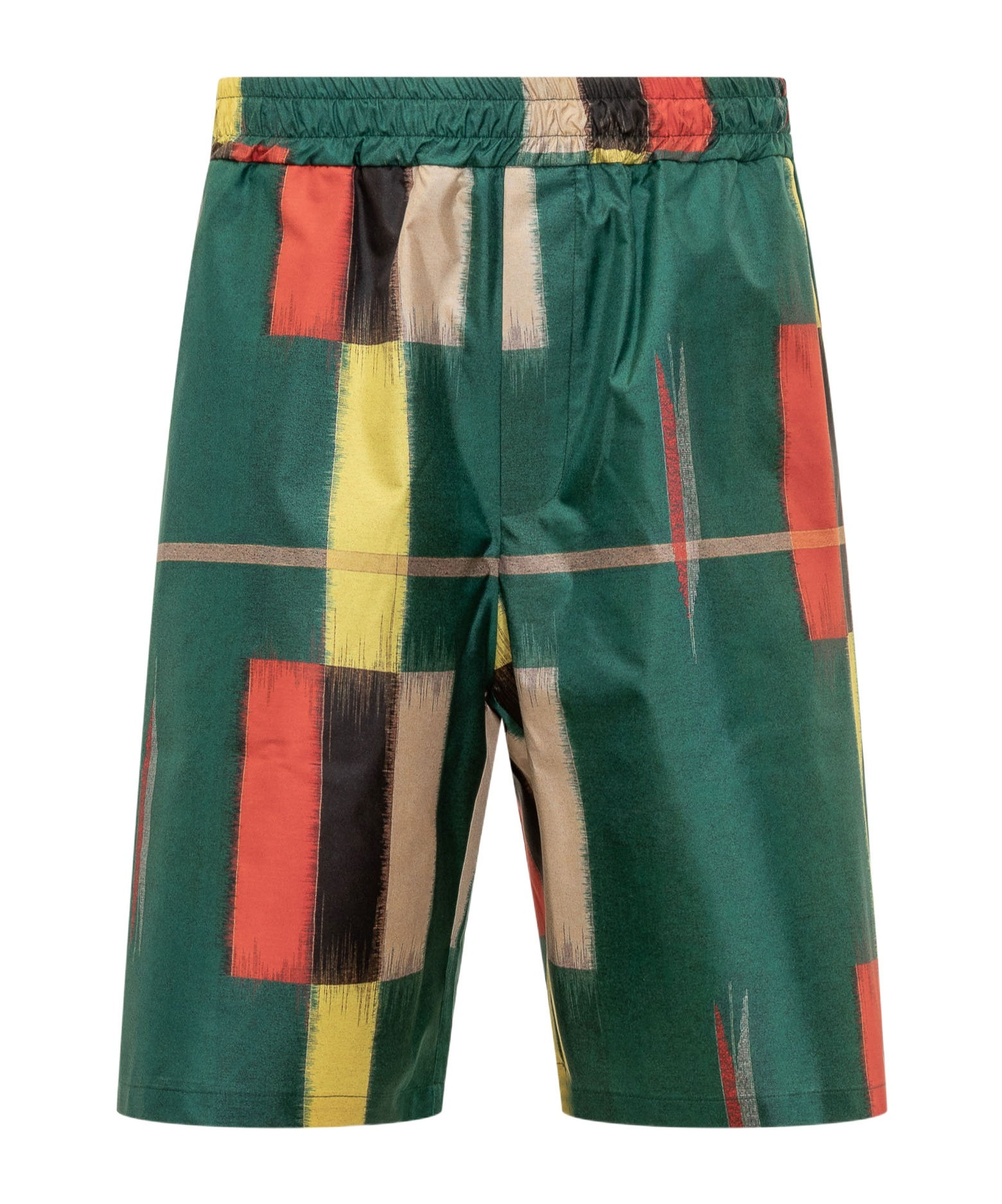 Pierre-louis Mascia Pierre Louis Mascia Silk Shorts In Green