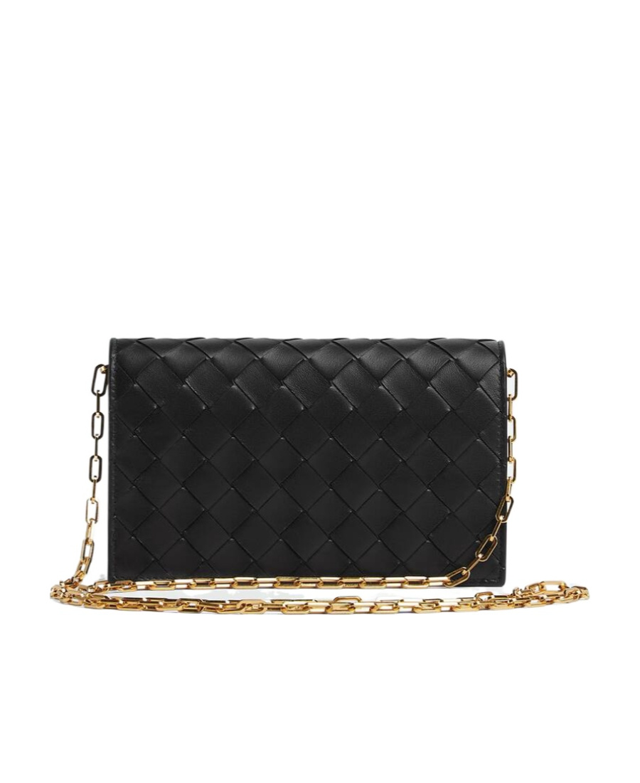 BOTTEGA VENETA MINI INTRECCIATO LEATHER BAG