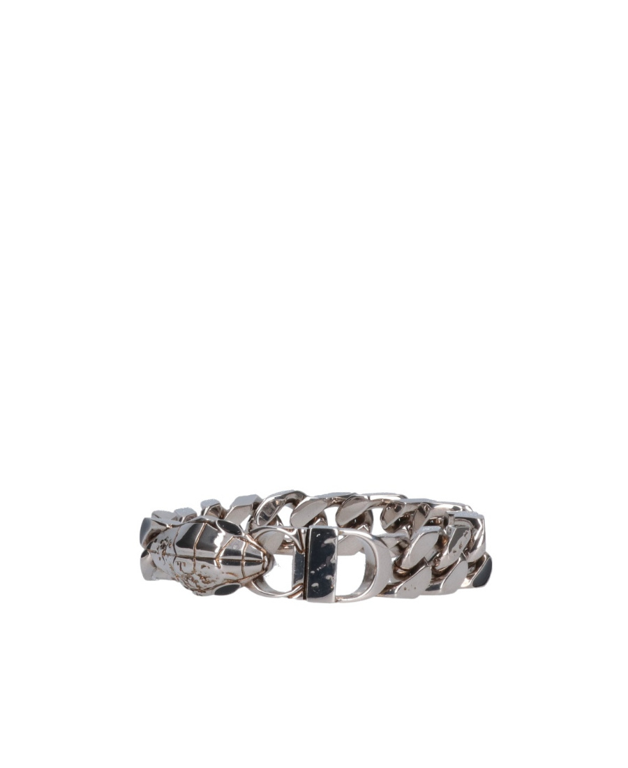 Dior Snake Bracelet In White