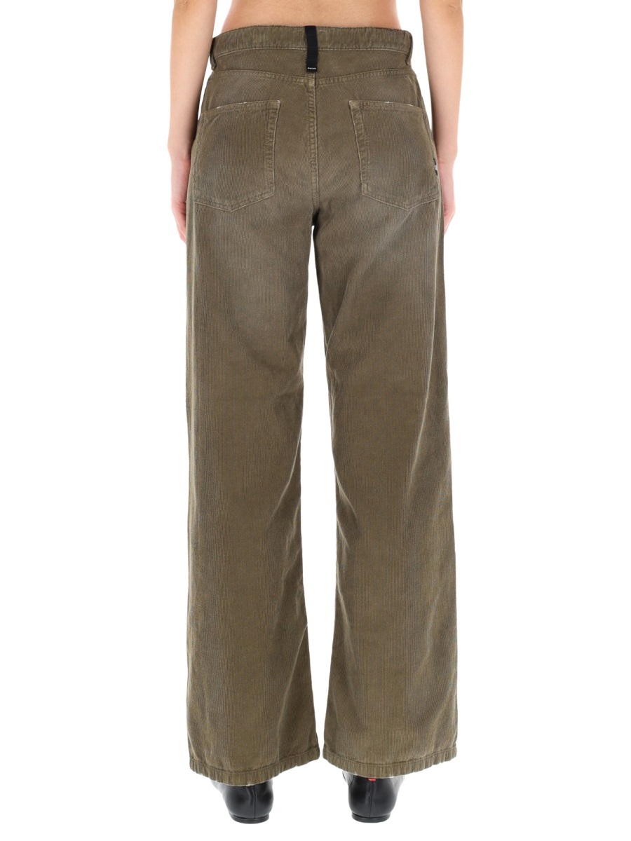 Amish Belt Loop Trousers In Brown