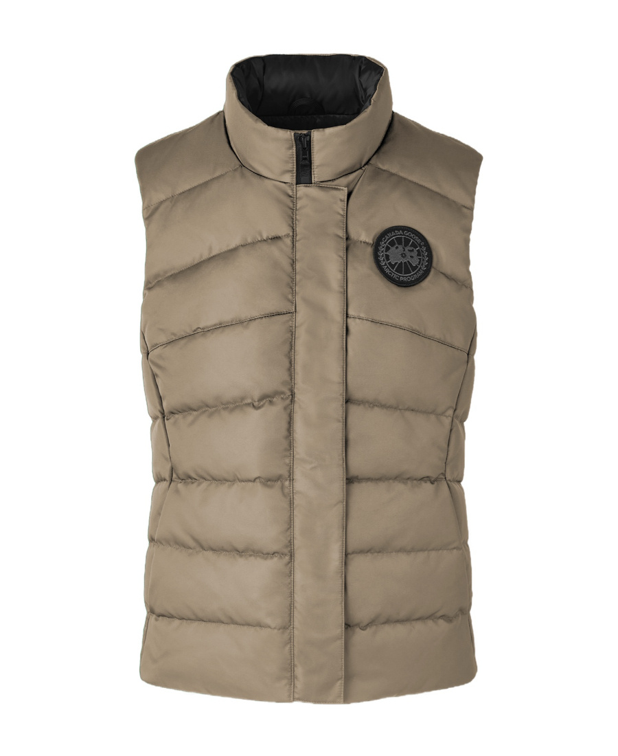 Shop Canada Goose Sleevless Down Vest In Brown