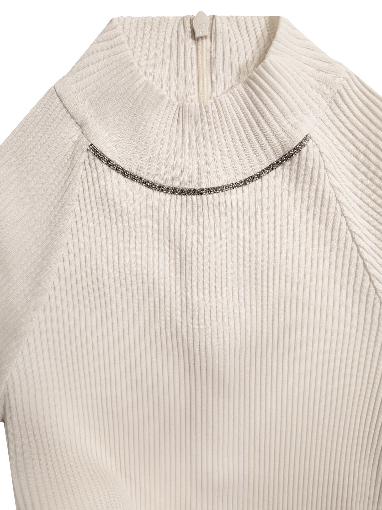 Brunello Cucinelli Long-sleeved Sweater In White