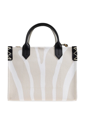 Balmain Small B-army Shoulder Bag In White