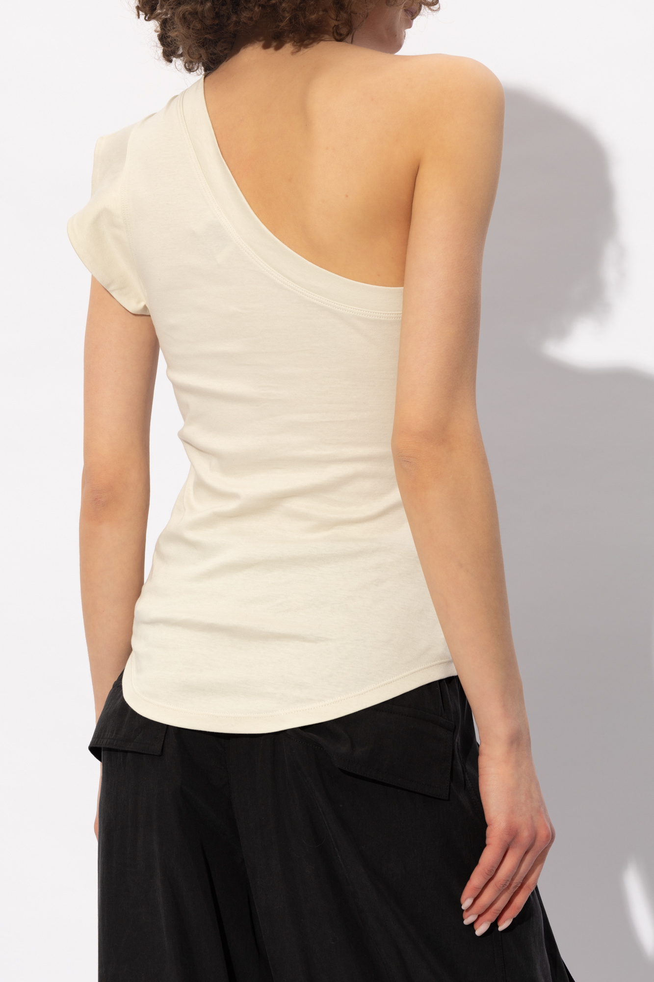 Isabel Marant One-word Shoulder Jacket In Nude