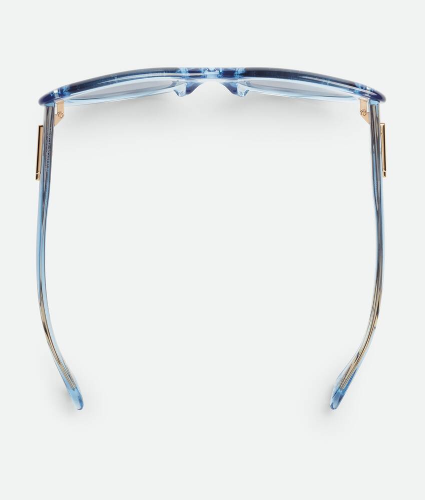 Bottega Veneta Bombe Cat Eye Sunglasses In Blue