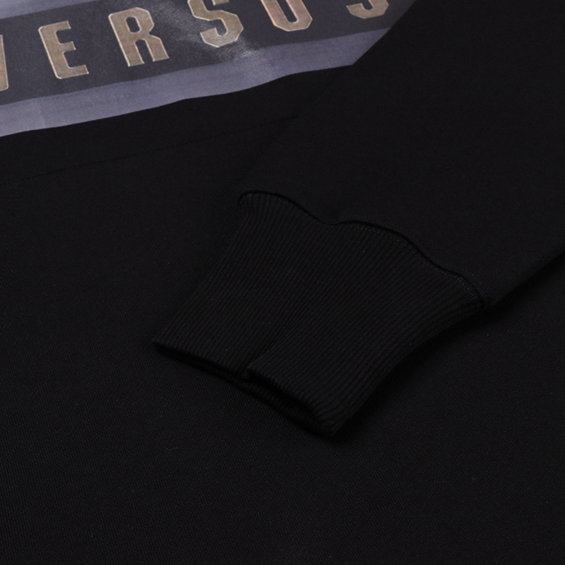 Versus Logo Details Sweater In Black