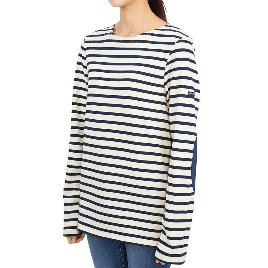 Saint James Striped Graphic T-shirt