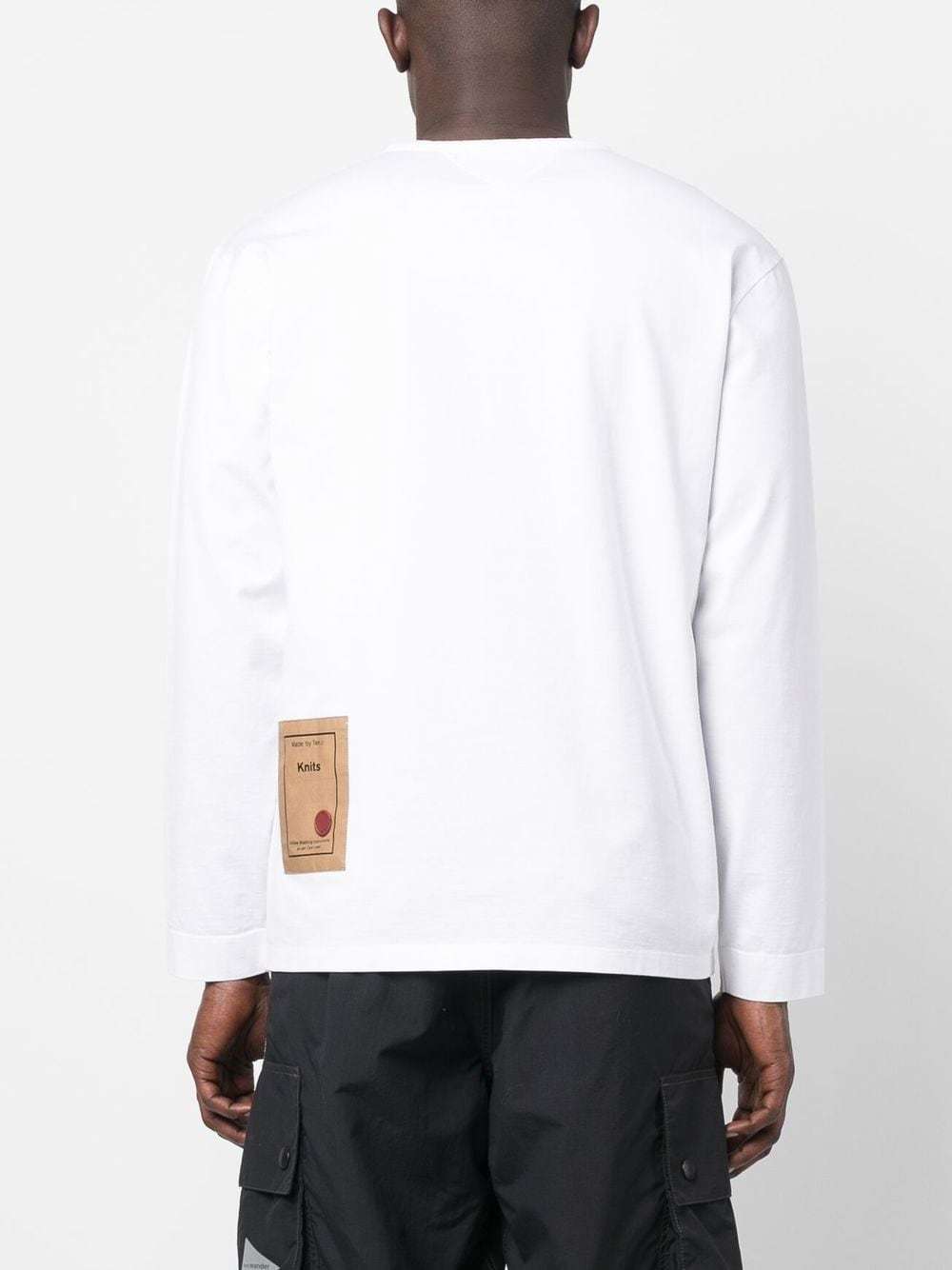 Ten C Long Sleeved T-shirt In White